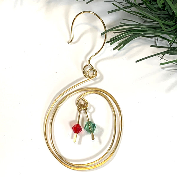 Christmas Wire Tree Ornaments