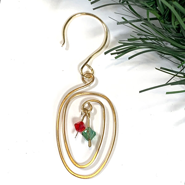 Christmas Wire Tree Ornaments