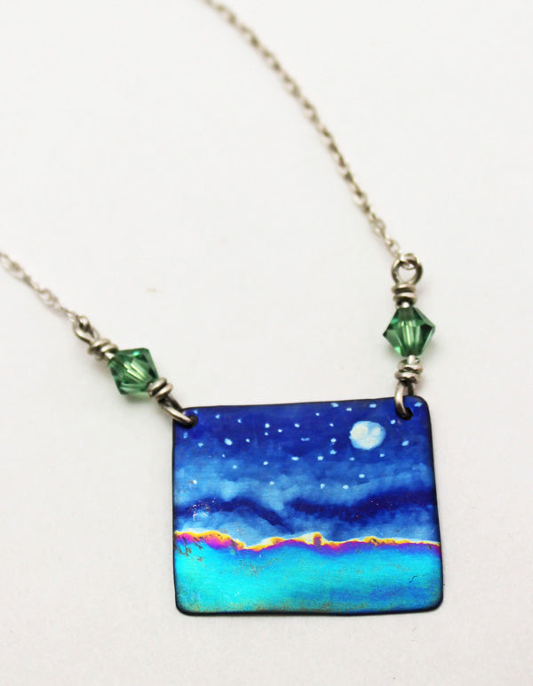 Evening Landscape Necklace