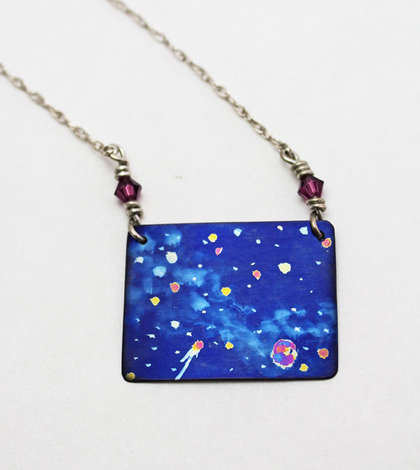 Spacescape Necklace