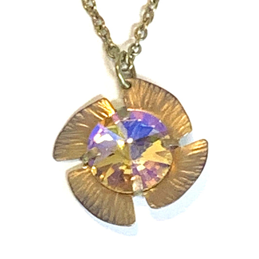 Gold Rivoli Pendant